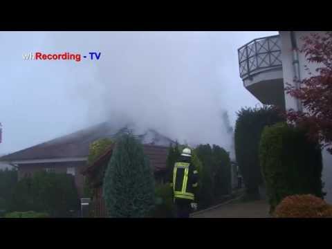 Dachstuhlbrand in Konz-Krettnach