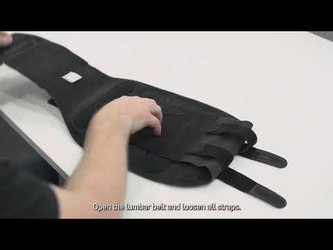 DonJoy LumboForce® 3 Rigid Back Brace Fitting Instructions Guide
