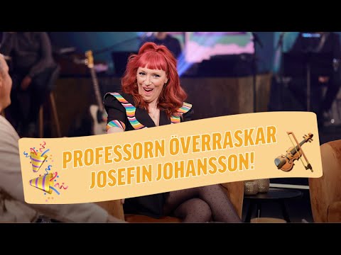 Här överraskas Josefinito av kompisen! I Binoglotto