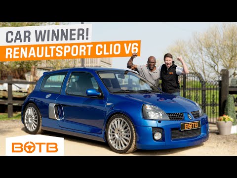 "That's the sound!" Kelvin Wins a Renaultsport Clio V6! BOTB Midweek Car Winner!