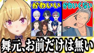 数多くのライバーの中で『舞元だけはかわいくない』と断言する鷹宮リオン【舞元啓介/にじさんじ/切り抜き】