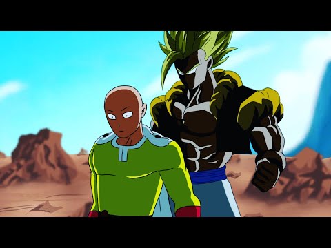 Gogeta VS Saitama [ANIMATION] One Punch Man VS DragonBall SUPER