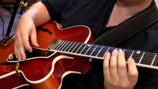 Wes Montgomery style thumb down/up strokes - Jazz Guitar Lesson