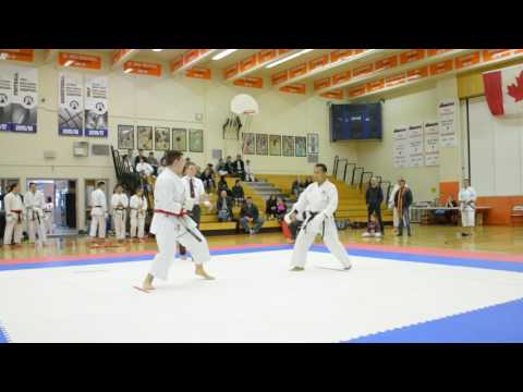 ISKF Provincial 2017 Finals Kumite 8