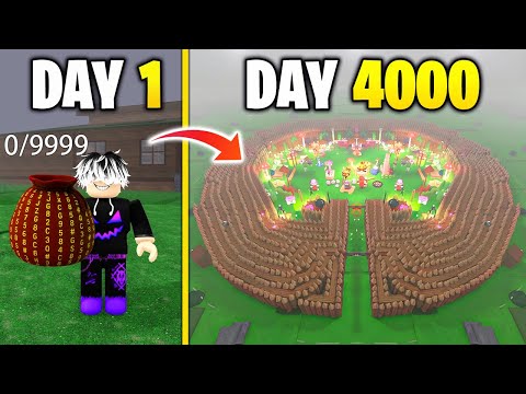 I Built the Most Strongest Base After 4000 Days in 99 Nights!