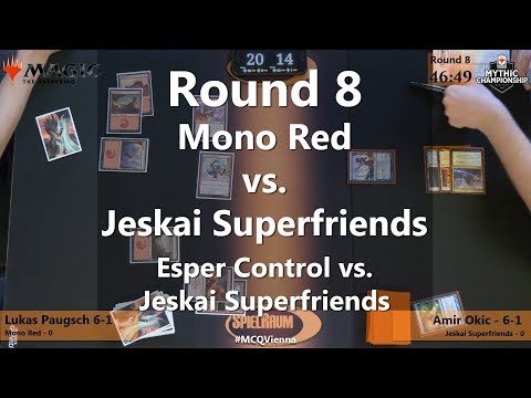 MCQ Coverage: Round 8 - Mono Red VS Jeskai Superfriends - SpielRaum [EN]