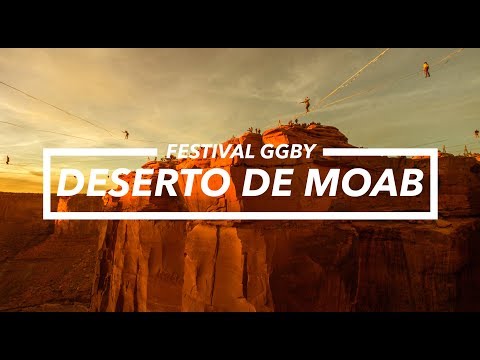 A festival in the desert - GGBY #Slackline Festival - Moab - Utah - USA #highline