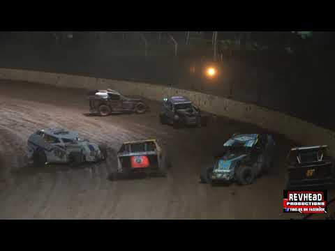 Neil Gregson Crash - Fraser Shores Maryborough Speedway - 28/12/2019
