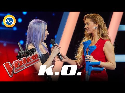 Zranená Viktoryia Michshenko prišla na pódium s barlami - K.O. 1 - The VOICE Česko Slovensko 2019