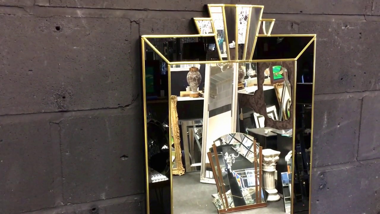 Vienna Royal - Hand made Art Deco mirror exclusively from Mirrormania.co.uk