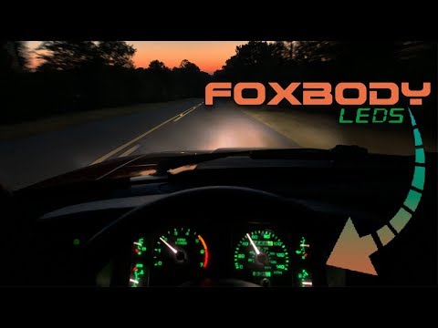 FOXBODY CLUSTER F**K / Common Cluster Issues And LED Install