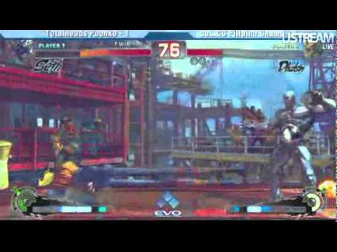 EVO 2011 SSF4AE QUARTERS Poongko(SE) vs FIlipino Champ (DA)