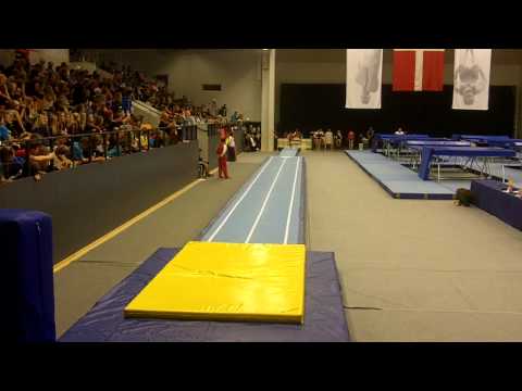 WC2013 Tumbling WOMEN Jia Fangfang China - Finale 1. routine