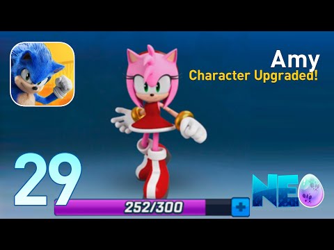 Sonic Forces: Gameplay Walkthrough Part 29 - Amy Character Upgraded! (iOS, Android)