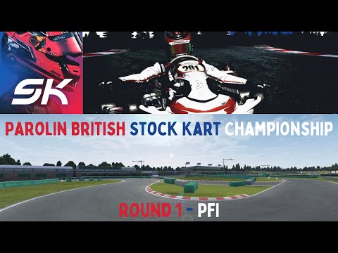 Parolin British Stock Kart Championship | Round 1 - PFI | X30 | Street Kart Racing