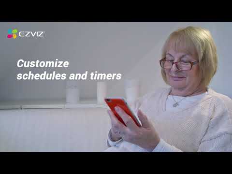 EZVIZ | Išmanusis kištukas su energijos suvartojimo stebėjimo prietaisu (ES standartas) | CS-T30-10B-E | Baltas video