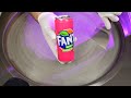 Fanta Mango Dragonfruit In Ice Cream Rolls ASMR Geschmackserlebnis Bei 30 C