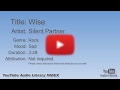 Wise Silent Partner Rock Sad YouTube Audio Library BGM