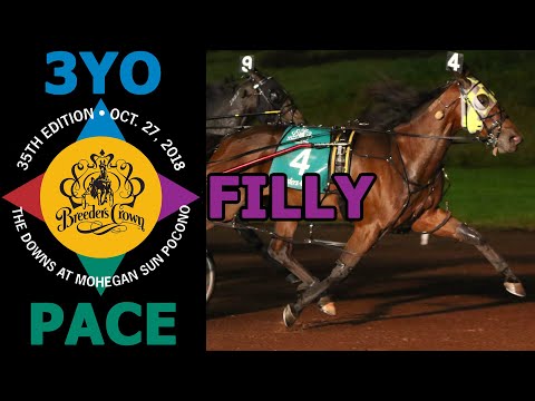 2018 Breeders Crown - Percy Blue Chip - 3YO Filly Pace