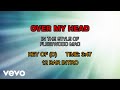 Fleetwood Mac Over My Head Karaoke