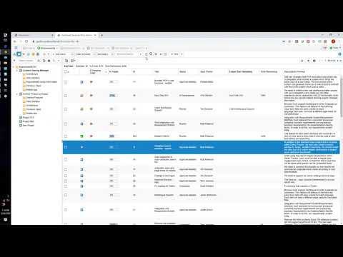 Requirements Management (Advanced)