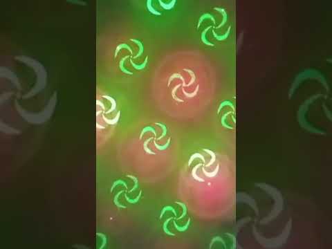 110-240v mini led laser dot disco light multicolour