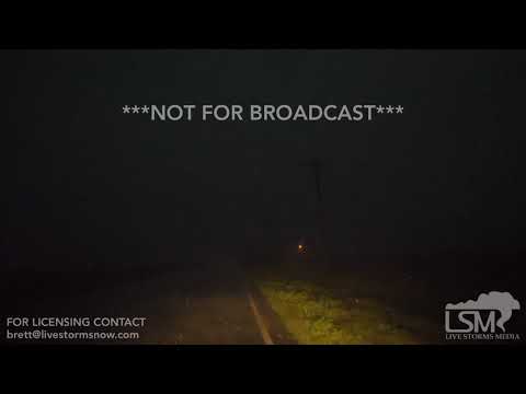05-02-18 Amber, OK - Direct Hit From Tornado Spin-Up