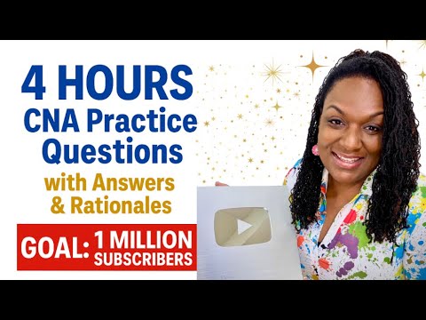 💡CNA Practice Test – 4 Hours of Questions, Answers & Rationales with Nurse Eunice