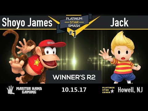 Platinum Star Smash 1 - Shoyo James (Diddy Kong) vs. Jack (Lucas) - Winner's R2