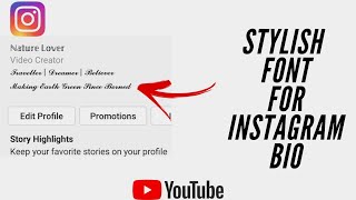 How to Write Instagram bio in different fonts | How to Change font in instagram bio | Instagram Tips