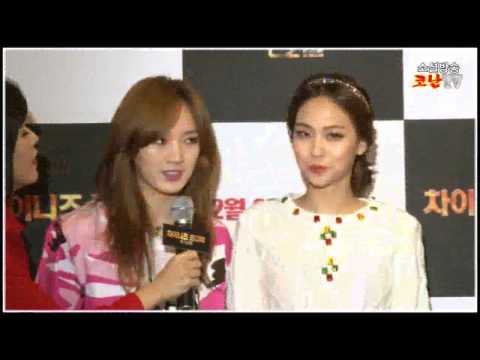 [한컷영상] 미쓰에이 지아&페이, 성룡을 만나다 (차이니즈 조디악)﻿