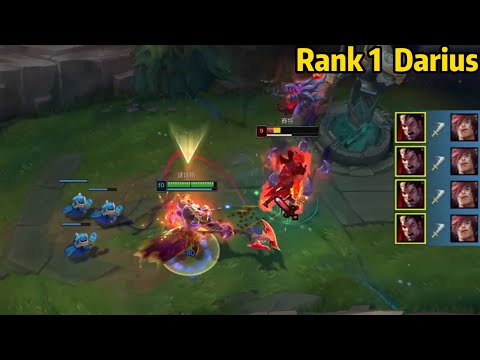 Darius, livello 1: questo tizio è un vero MOSTRO a Toplane!