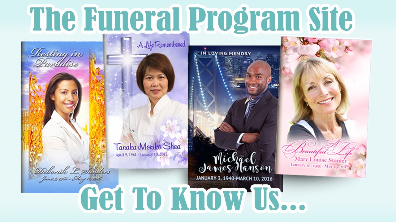 About The Funeral Program Site video