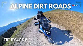 TET Italy Section 09: Frosty Morning Ride, Fast Dirt Roads & Epic Mountain Twists!