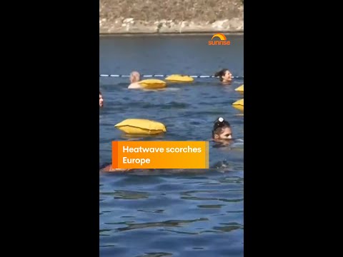 The heat is on in Europe as temperatures reach above 40 degrees in several countries.