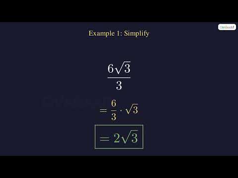 Rationalization of Surd Expressions