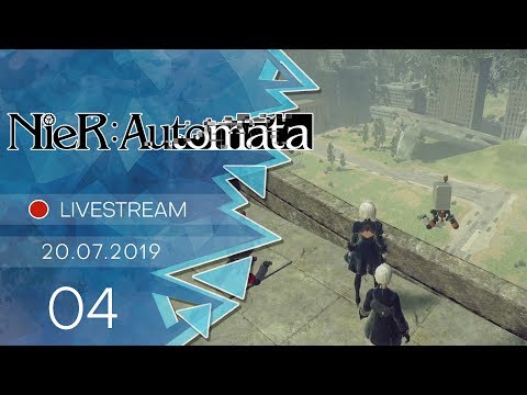 NieR: Automata [Livestream/Blind] - #04 - Erkundungen in der Ruinenstadt | mit Jan