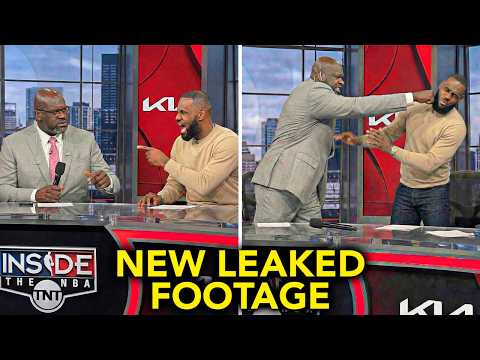 New Heated Footage Between Shaq And LeBron James Goes Viral