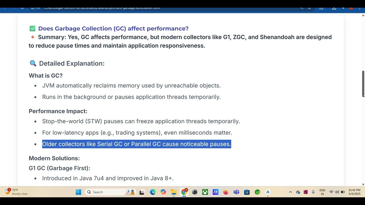 Interview-Level JVM Quick Facts (In-Depth) | Java 8–21 | JVM GC, Metaspace, JIT for Interviews