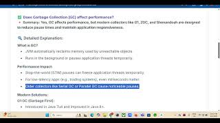 Interview-Level JVM Quick Facts (In-Depth) | Java 8–21 | JVM GC, Metaspace, JIT for Interviews
