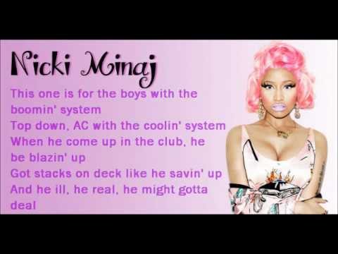 Nicki Minaj - Super Bass - Lyrics