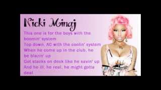 Nicki Minaj - Super Bass - Lyrics