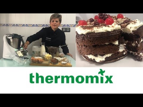 Cocina con Thermomix una Tarta Selva Negra
