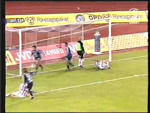 Djurgårdens IF-Malmö FF Sv.Cupen Semifinal 2002 - SVT