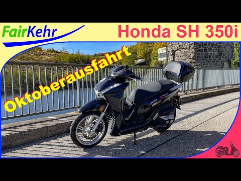 Der Honda SH 350i in seinem Revier - ein Genuss!