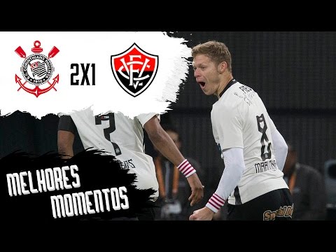 Corinthians 2x1 Vitória - Melhores Momentos - Campeonato Brasileiro 2016