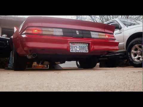 1979 Camaro 2.5" Pypes Street Pro Exhaust