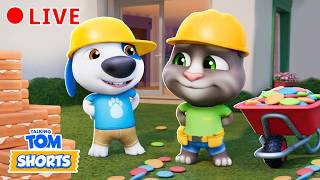 Download lagu Tom the Builder 🚧  🛠️ Can He Make It? 🤨 Talking Tom Shorts ⭐️ Cartoons for Kids 🔴 24/7 LIVESTREAM mp3