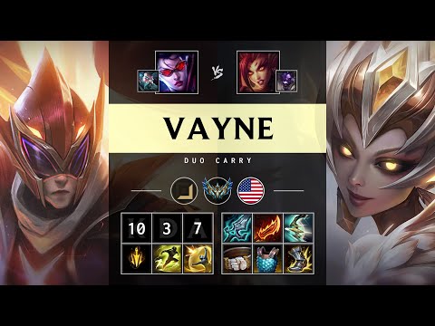 Vayne ADC vs Zyra - NA Challenger Patch 25.06