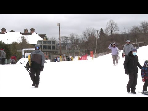 NJ Vernon Township Mountain Creek Slopes Open